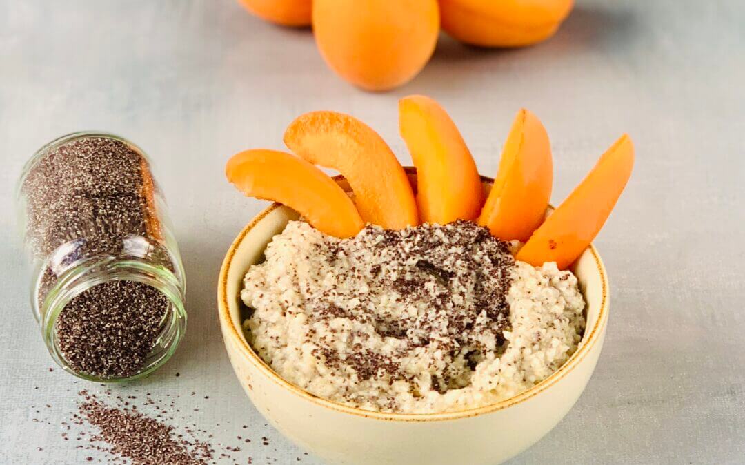 Schnelles Hirse Mohn Porridge