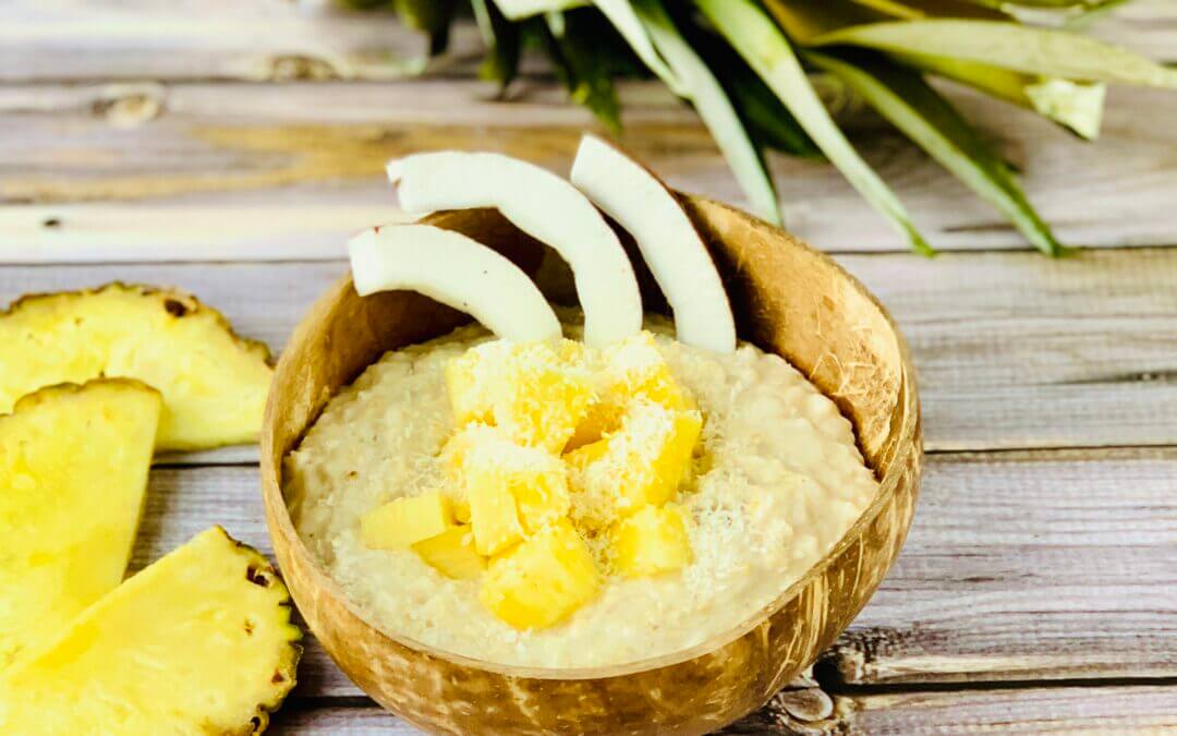 Pina Colada Hafer Porridge