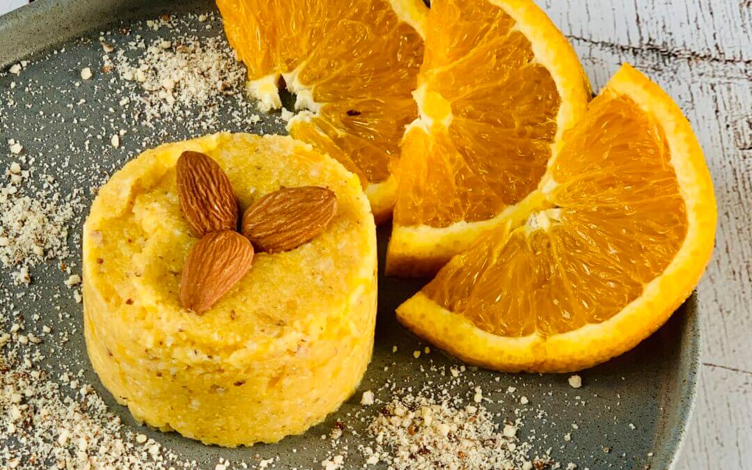 Orangen Mandel Polenta