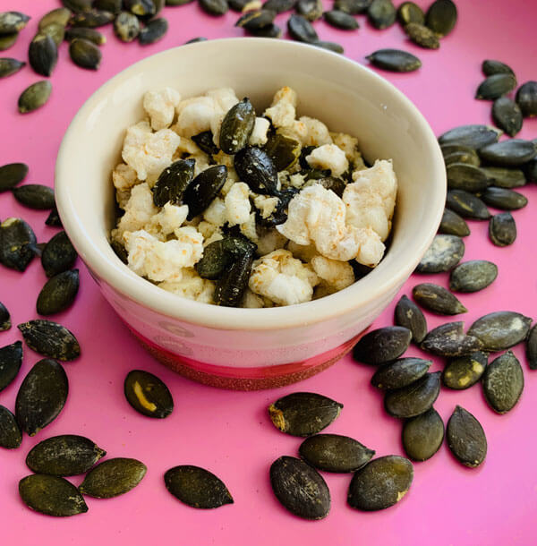 Kürbiskern Popcorn