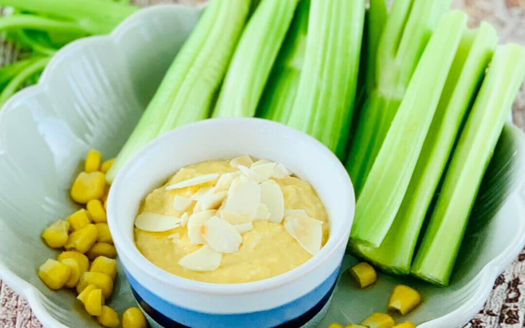 Mandel Mais Hummus