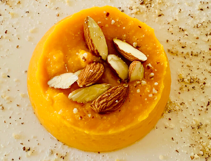 Low Carb Kürbis Mandel Püree
