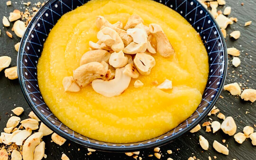 Mais Cashew Porridge