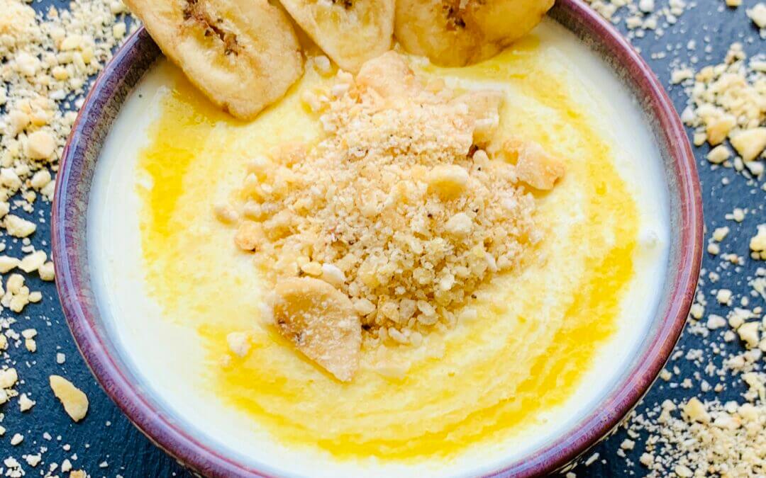 Mango Crunchy Bananen Kaltschale