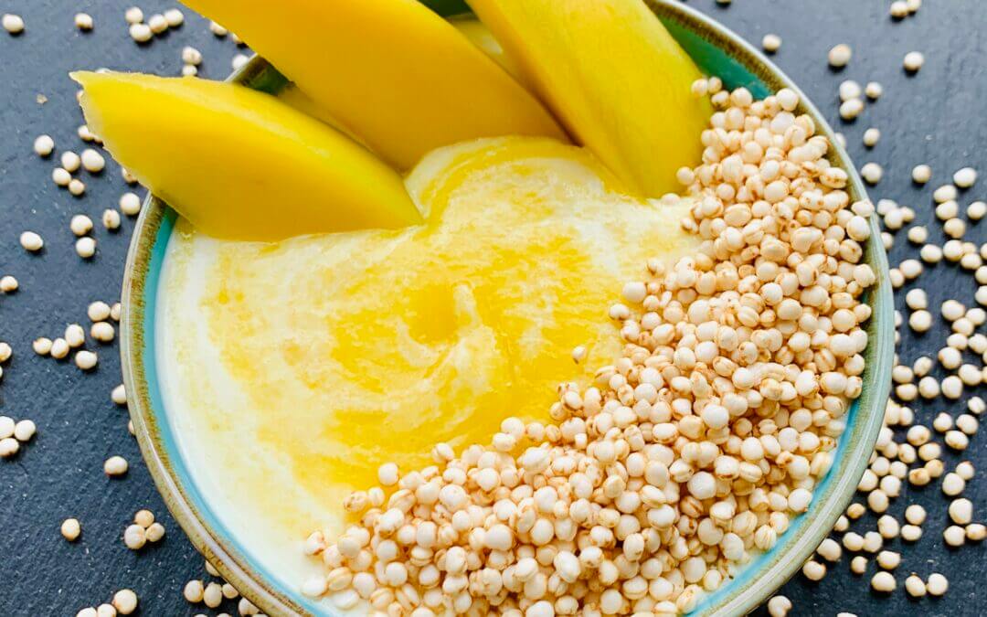 Mango Tofu Kaltschale