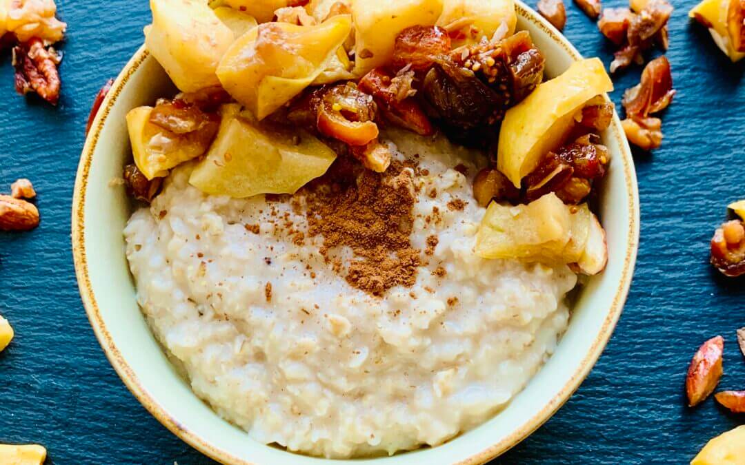 Bratapfel Porridge
