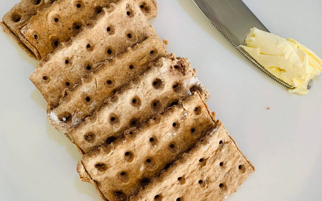 Buchweizen Kastanien Knäckebrot