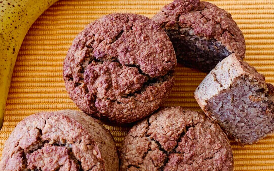 Hafer Bananen Muffins