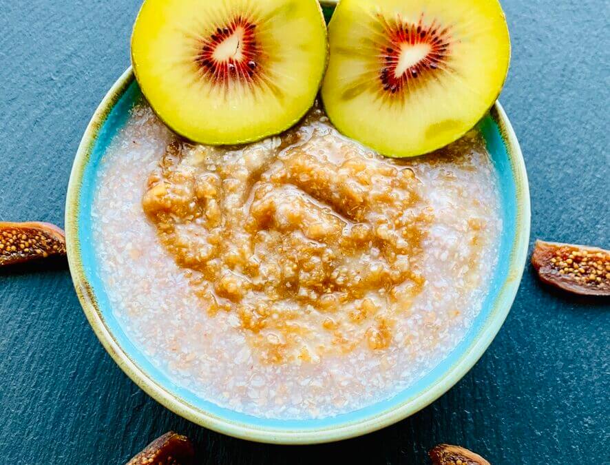 Feigen Buchweizen Porridge
