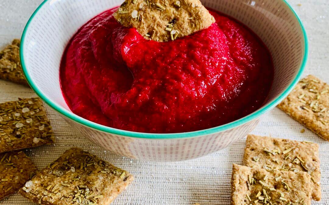 Rote Beete Mandel Hummus