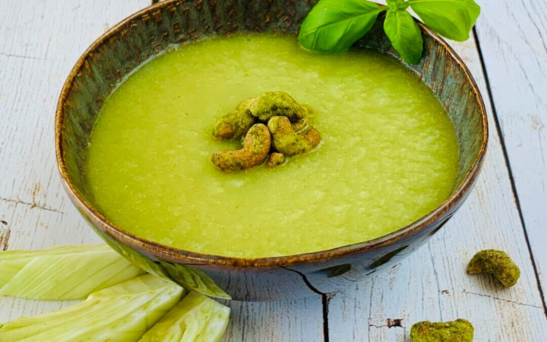 Fenchel Wasabi Cashew Suppe