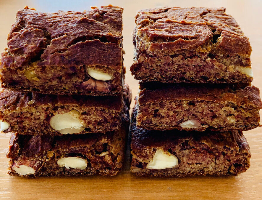 Kichererbsen Brownies