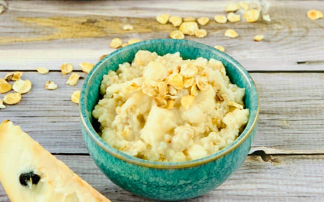 Cherimoya Hafer Hirse Porridge