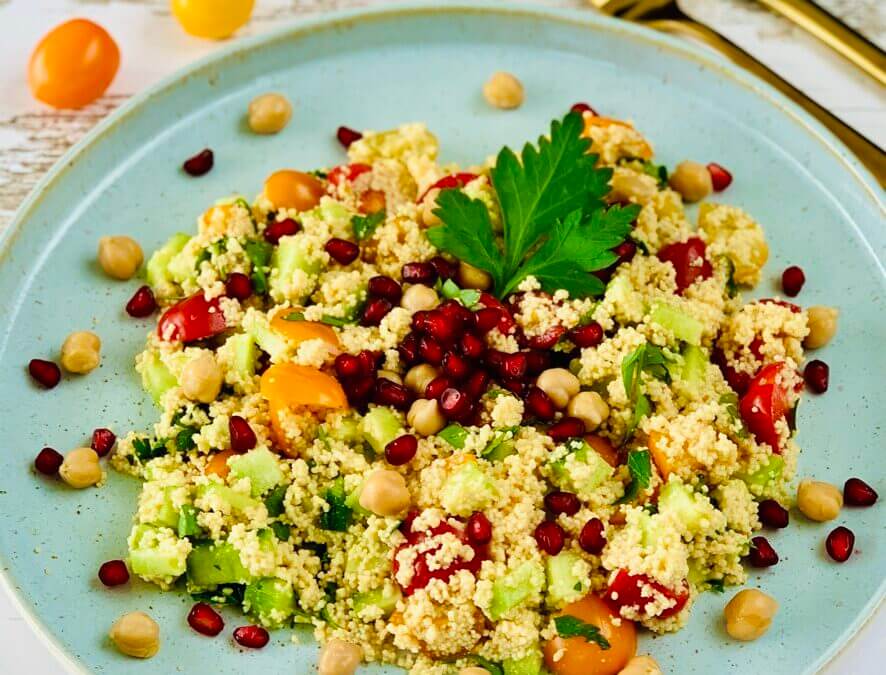 Kichererbsen Couscous Hoch Zwei