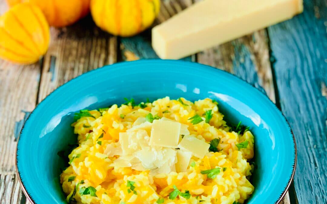 Kürbis Risotto
