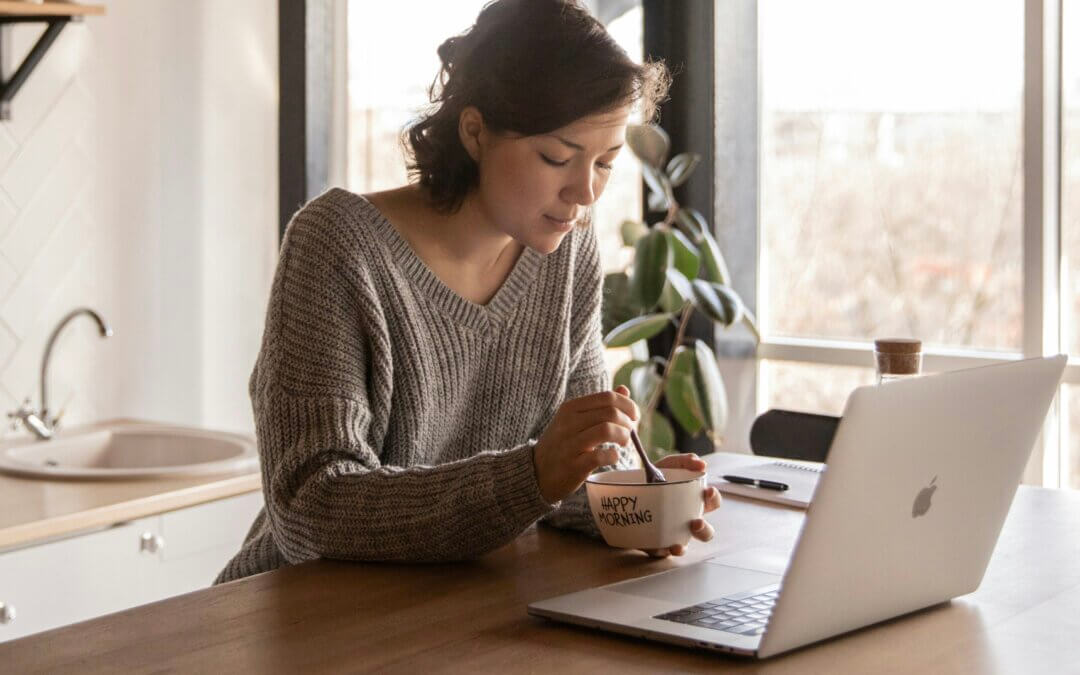 Ernährung und Bewegung im Homeoffice