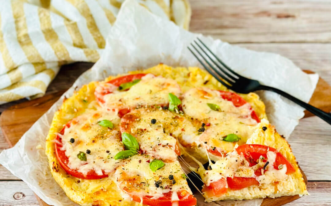 Blumenkohl Pizza Margherita
